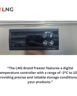 LNG 500 Liter Single Door Anti Fog Alloy Door Visi Cooler – LNGSC50S