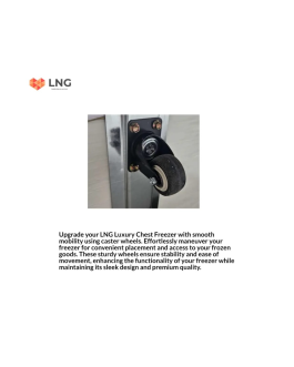 LNG 700L Air Cooling – Double Aluminum Door– LNGSC700