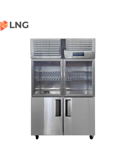 LNG 1000L Stainless Steel Commercial Refrigerator - LNGSCCF100D