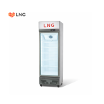LNG 400L Showcase Chiller – LNGSCS40 (Air Cooling)