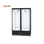 LNG 1000 Litre Visi Cooler Aluminum Door - LNGSC1000