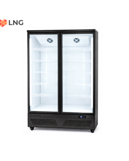 LNG 1000 Litre Visi Cooler Aluminum Door - LNGSC1000