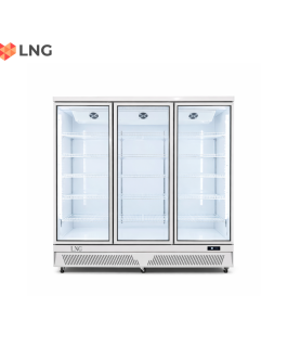 LNG 1500 Litre Visi Cooler Aluminum Door - LNGSC1500