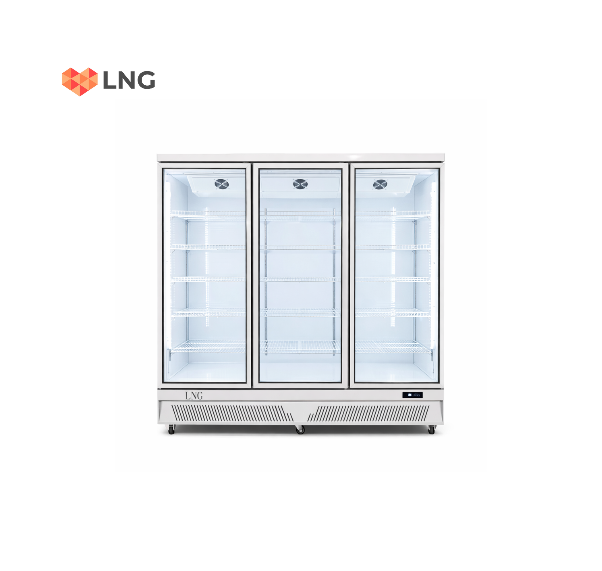 LNG 1500 Litre Visi Cooler Aluminum Door - LNGSC1500