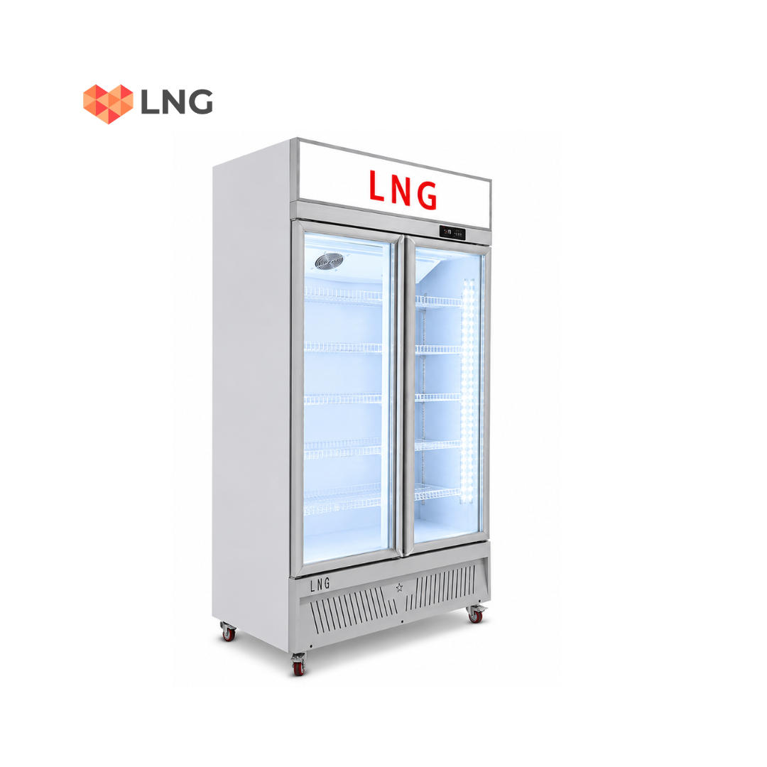 LNG 700L Air Cooling - Double Aluminum Door– LNGSC700 - Image 3