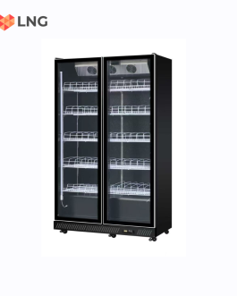 LNG 3LED Color Display 900 Litre Double Door Bar Chiller – LNGSC900