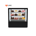 LNG 120 Cm Square Cake Showcase - LNGCDS120