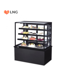 LNG 120 Cm Square Cake Showcase - LNGCDS120