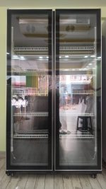 LNG 3LED Color Display 900 Litre Double Door Bar Chiller - LNGSC900 - Image 2
