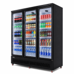 LNG 1500 Litre Visi Cooler Aluminum Door - LNGSC1500 (Black) - Image 4
