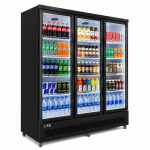 LNG 1500 Litre Visi Cooler Aluminum Door - LNGSC1500 (Black) - Image 5