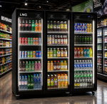 LNG 1350 Litre Visi Cooler Fully Glass Door  - LNGSC1350 - Image 3