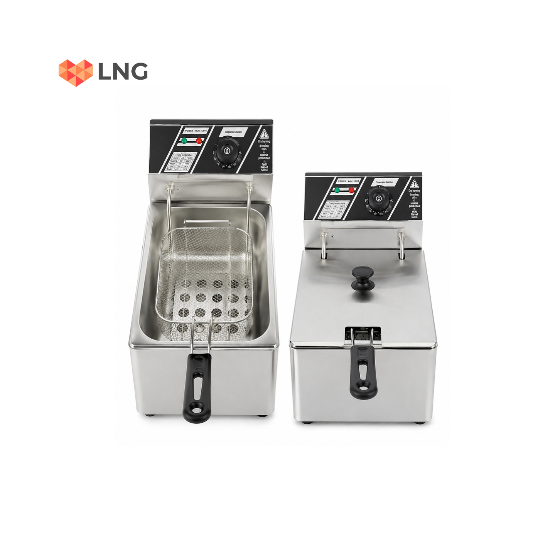 Copy of Copy of Untitled Design (10) LNG Electric Deep Fryer Large 6L ( Electric Fryer) - Image 1